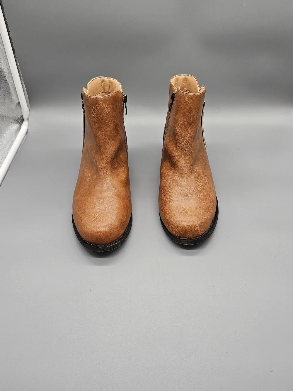 Dr. Scholl's Men's Tan Chukka Zip Boots